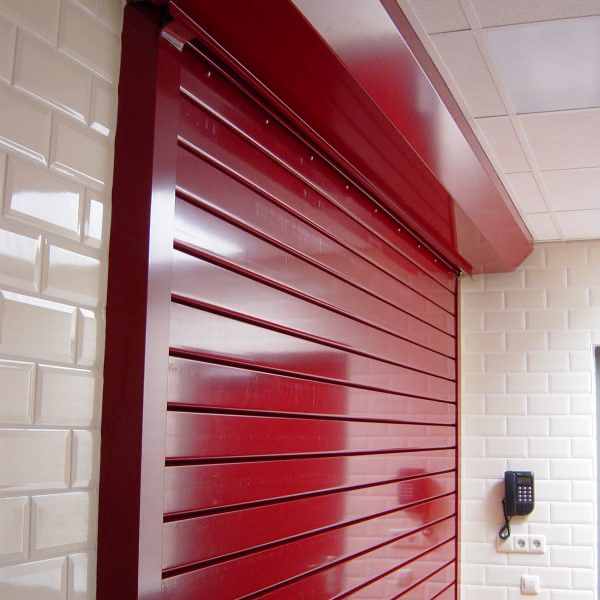 Brandwerende afdichting receptie / balie