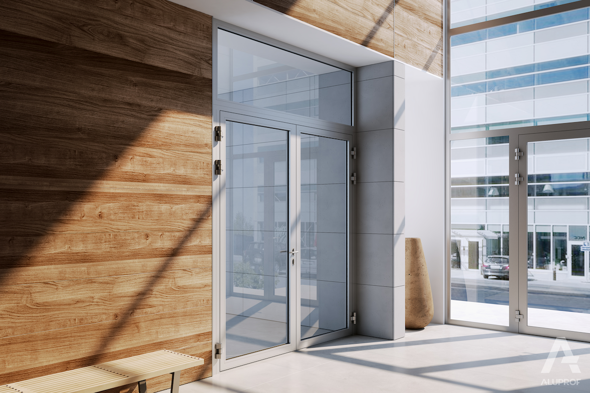 Brandwerend stalen kozijn met brandwerende deur