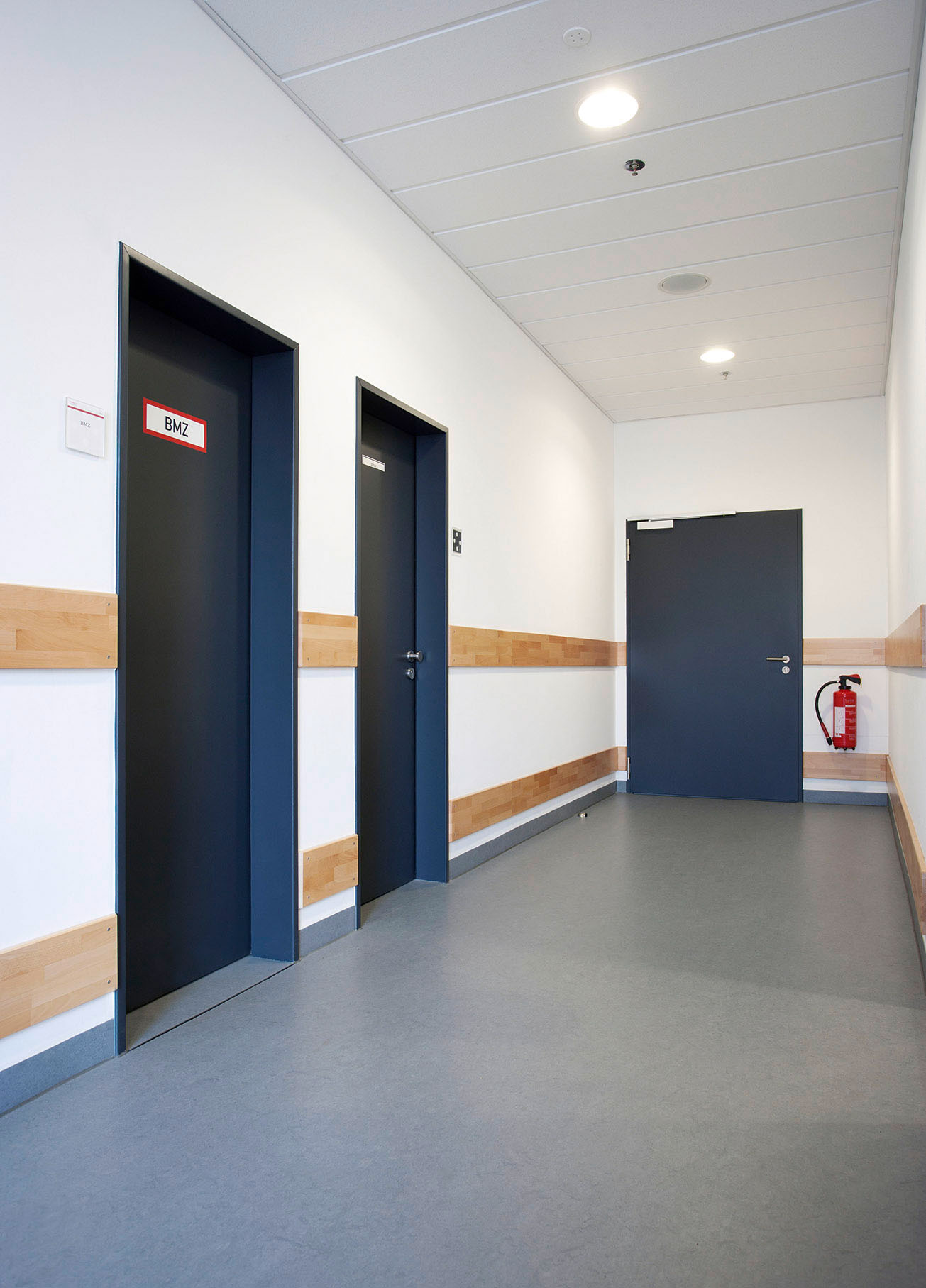 Brandwerende loopdeur geplaatst in brandcompartiment