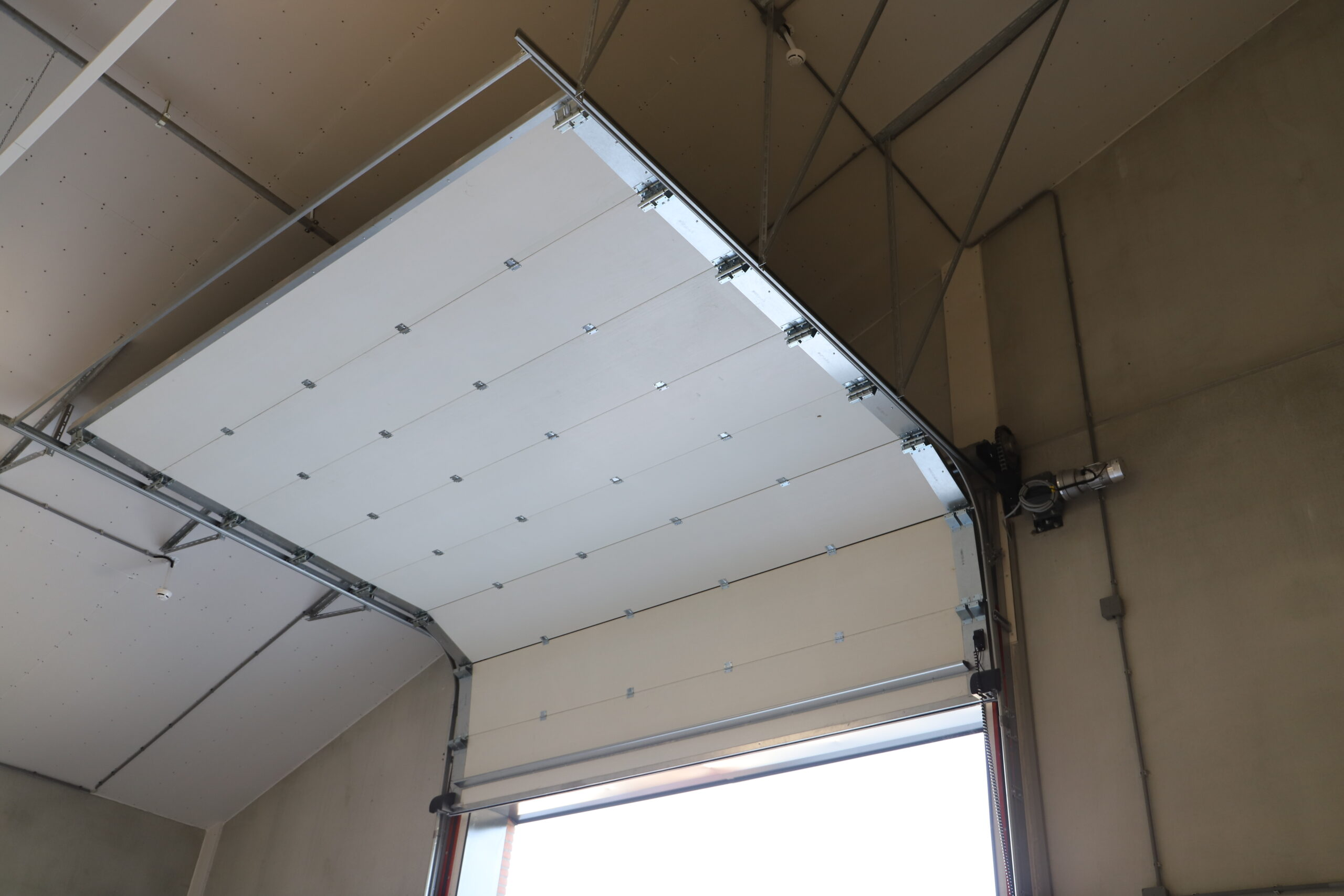 CE-gecertificeerde brandwerende overheaddeur EI60